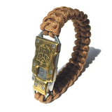 EDC Tactical 7 Core Parachute Survival Rope Bracelet With Knife - Clearanceware.com