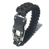 EDC Tactical 7 Core Parachute Survival Rope Bracelet With Knife - Clearanceware.com