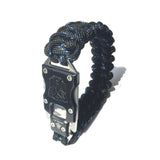 EDC Tactical 7 Core Parachute Survival Rope Bracelet With Knife - Clearanceware.com
